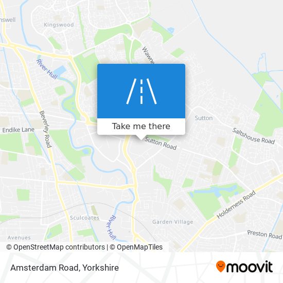 Amsterdam Road map