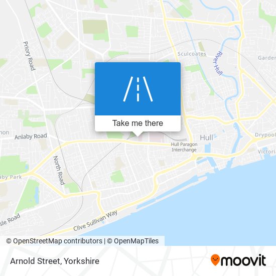 Arnold Street map