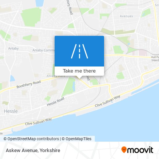 Askew Avenue map