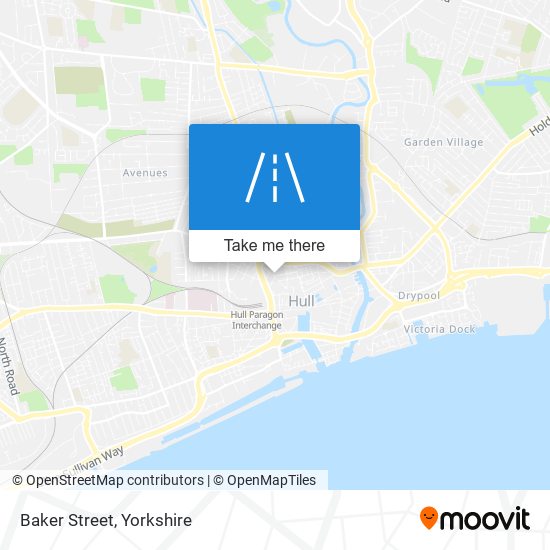 Baker Street map