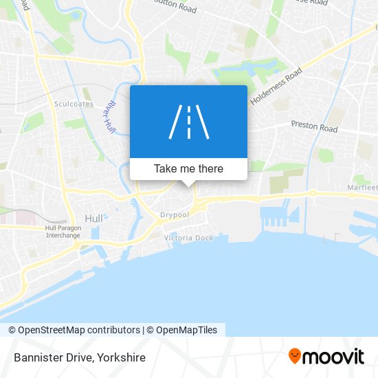 Bannister Drive map
