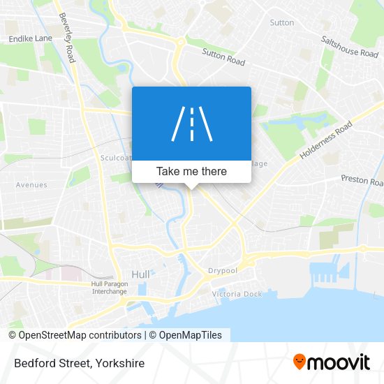 Bedford Street map
