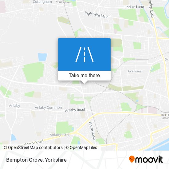 Bempton Grove map