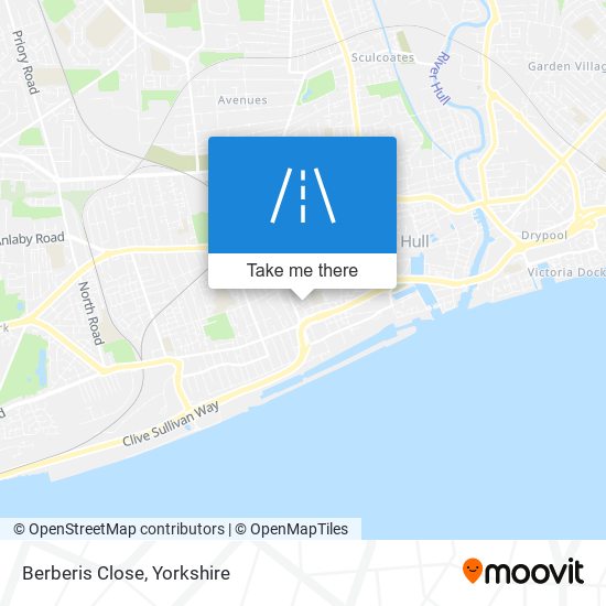 Berberis Close map