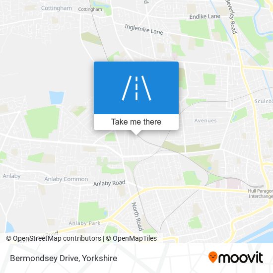 Bermondsey Drive map