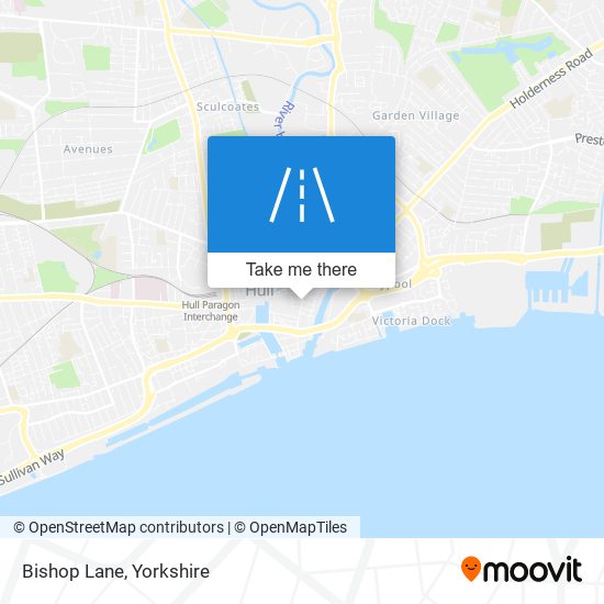 Bishop Lane map