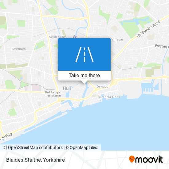 Blaides Staithe map