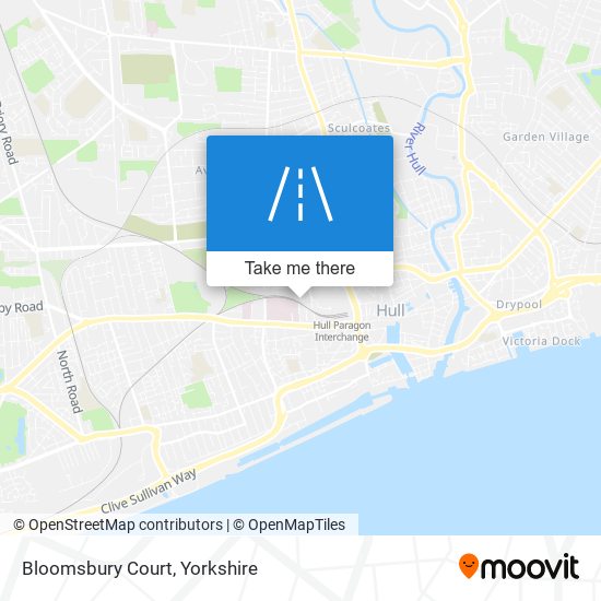 Bloomsbury Court map
