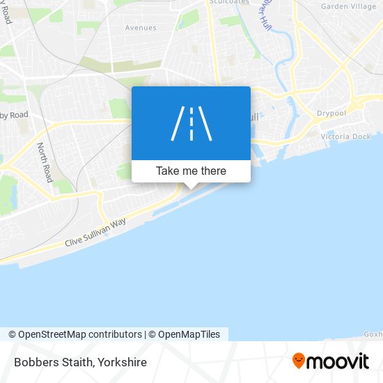 Bobbers Staith map