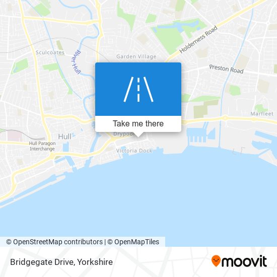 Bridgegate Drive map
