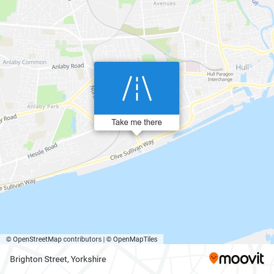 Brighton Street map