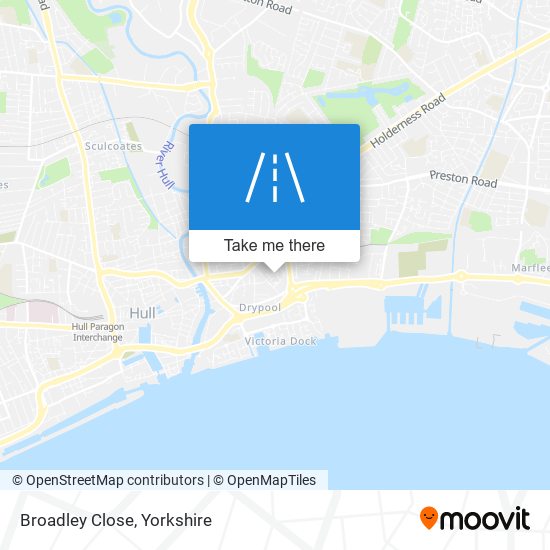 Broadley Close map