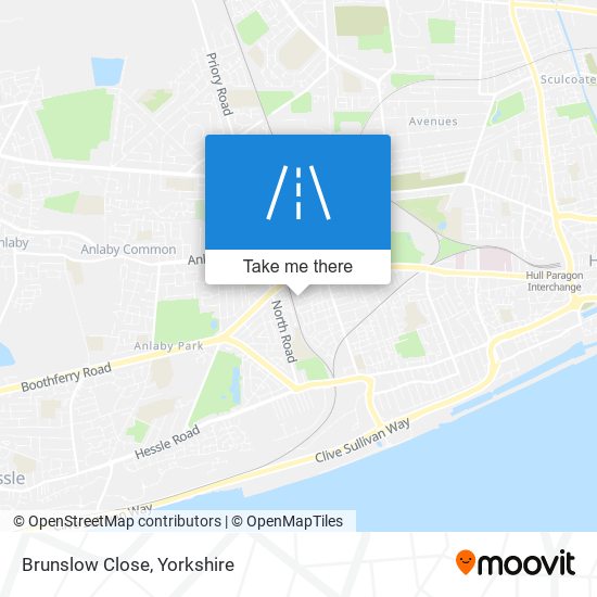 Brunslow Close map