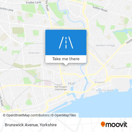 Brunswick Avenue map