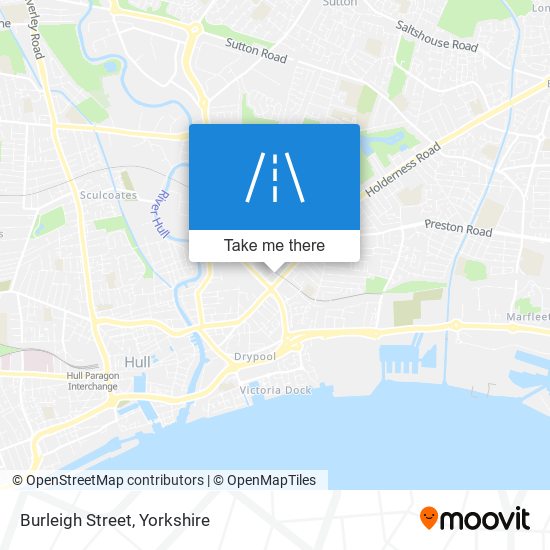 Burleigh Street map