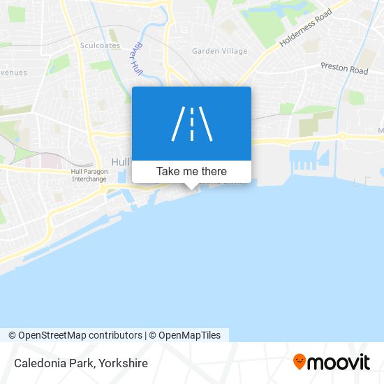 Caledonia Park map