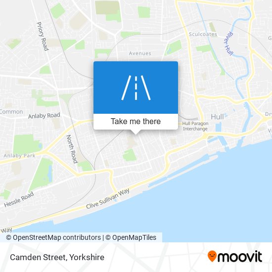 Camden Street map