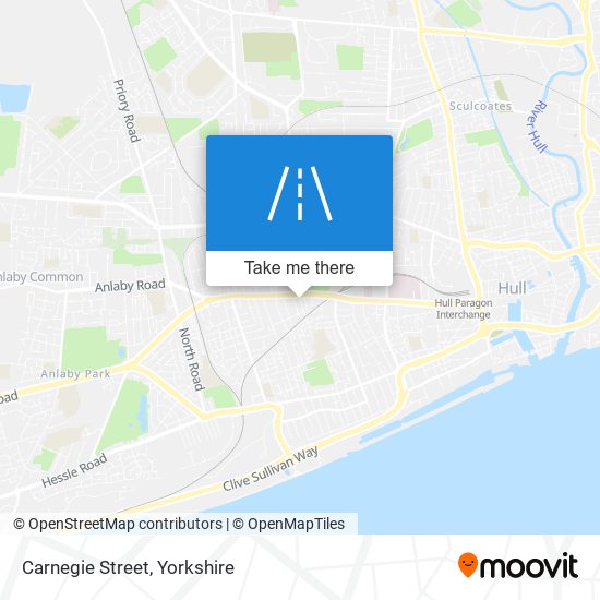 Carnegie Street map