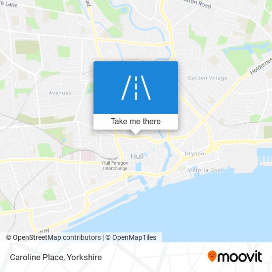Caroline Place map