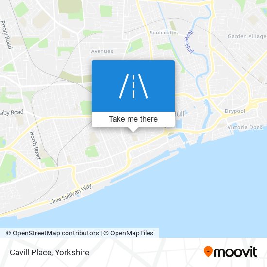 Cavill Place map