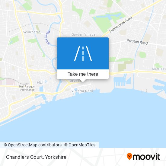 Chandlers Court map