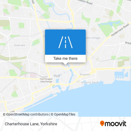 Charterhouse Lane map