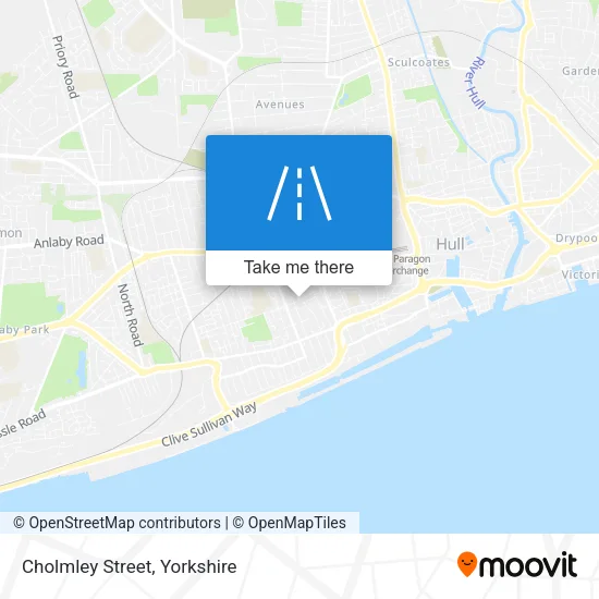 Cholmley Street map