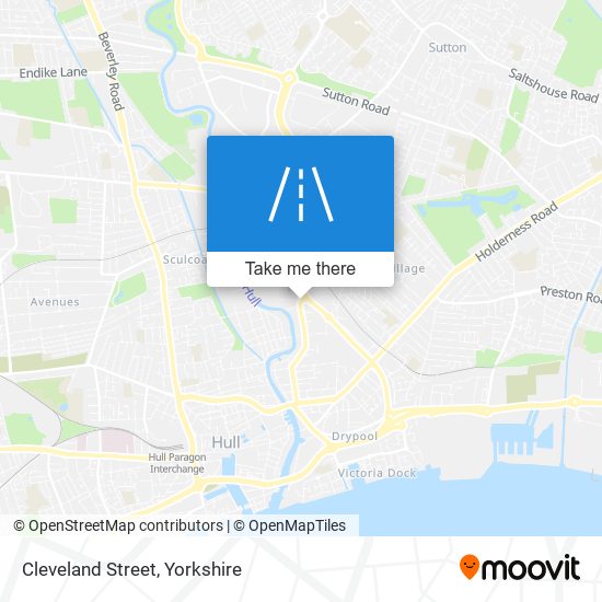 Cleveland Street map