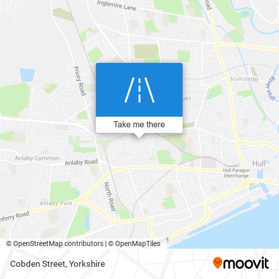 Cobden Street map