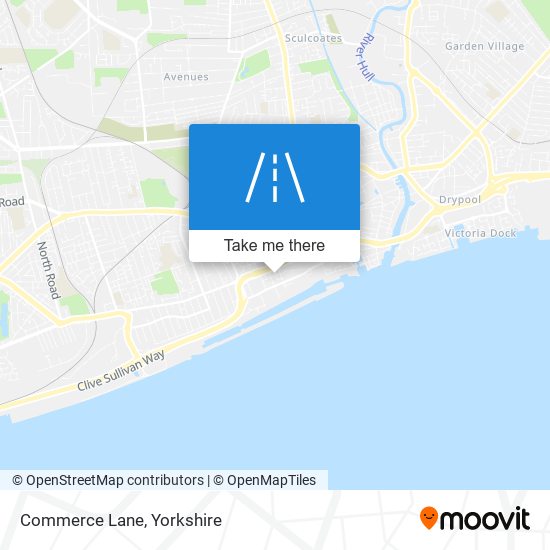 Commerce Lane map