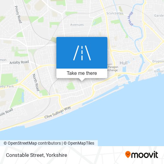 Constable Street map
