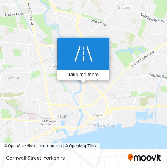 Cornwall Street map