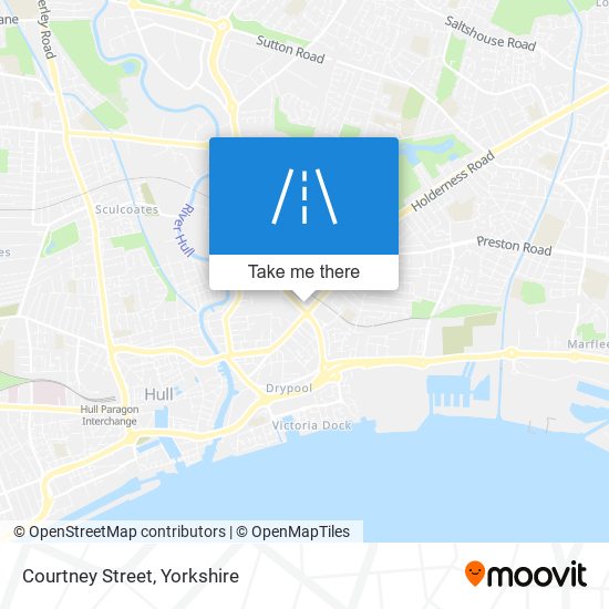 Courtney Street map
