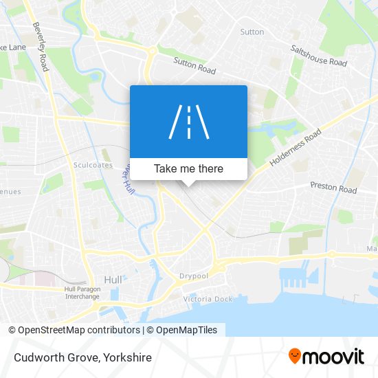 Cudworth Grove map