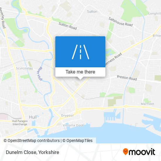 Dunelm Close map