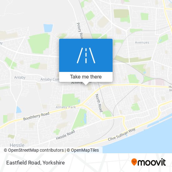 Eastfield Road map