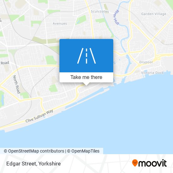Edgar Street map