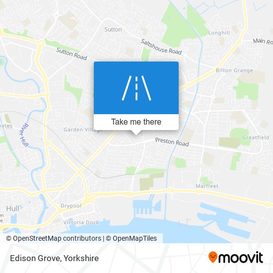 Edison Grove map