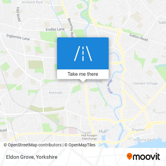 Eldon Grove map