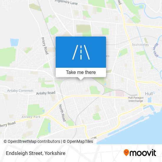 Endsleigh Street map