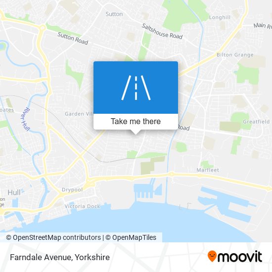 Farndale Avenue map