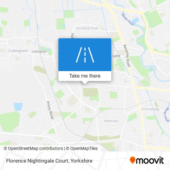 Florence Nightingale Court map