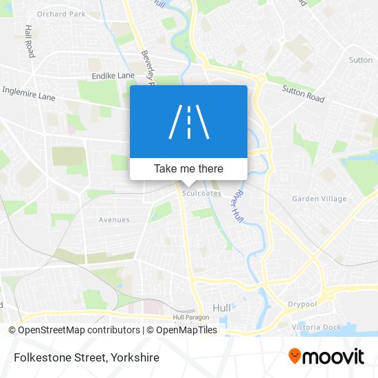 Folkestone Street map