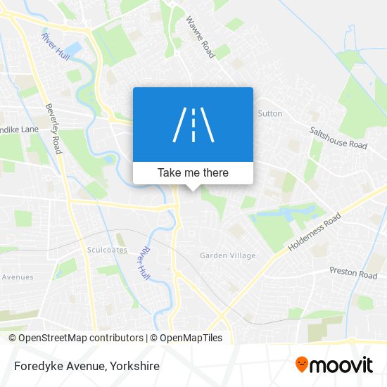 Foredyke Avenue map