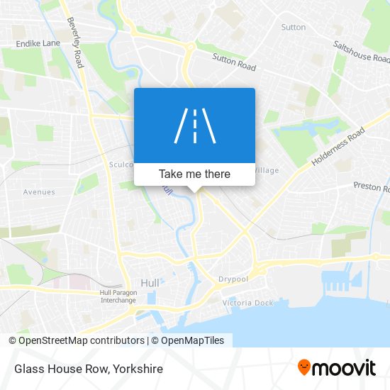 Glass House Row map