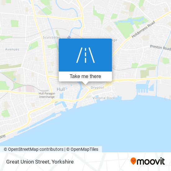 Great Union Street map
