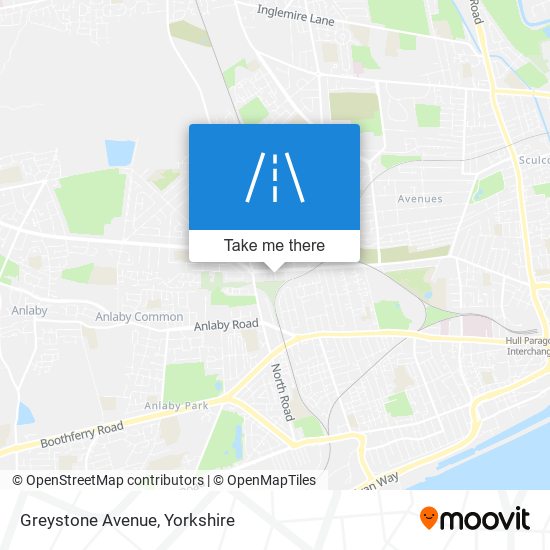 Greystone Avenue map