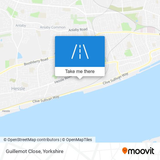 Guillemot Close map