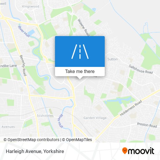 Harleigh Avenue map