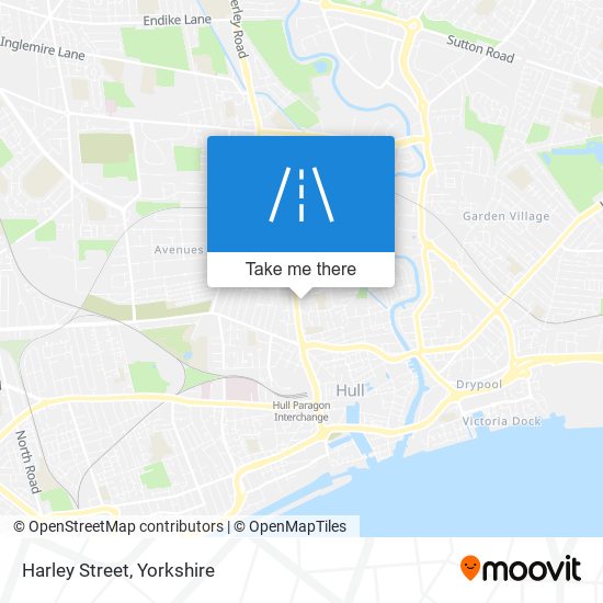 Harley Street map